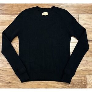 Black Crewneck Sweater - Classic Knit